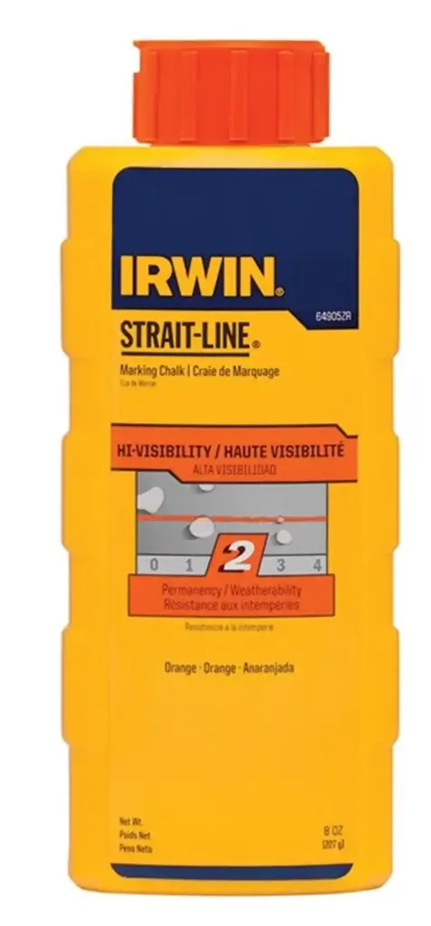 Irwin Strait-Line Marking Chalk Refill 8oz | Garrison Dales